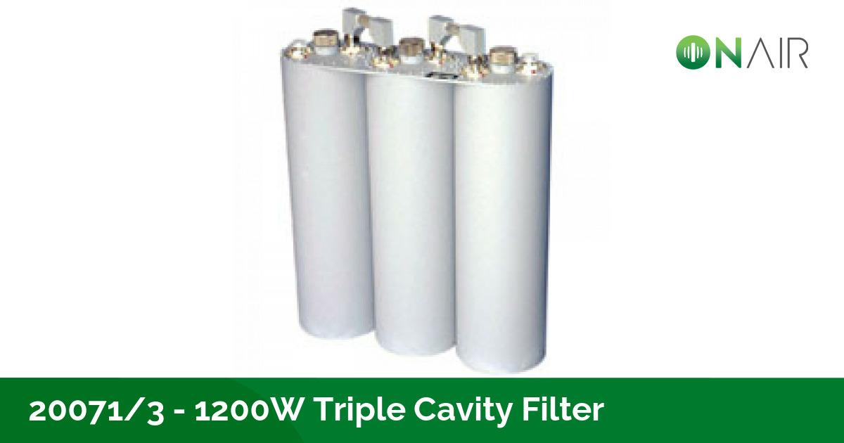 BPF31K 1200W Triple Cavity Filter Products ONAIR