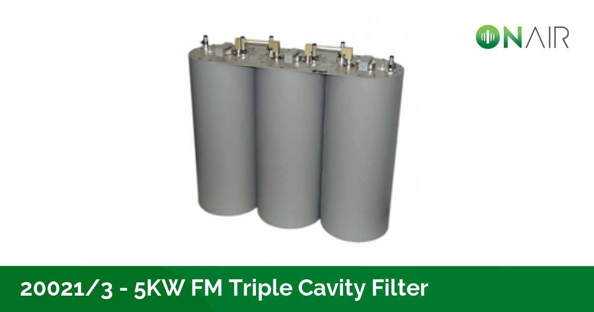 BPF35K 5KW FM Triple Cavity Filter Products ONAIR