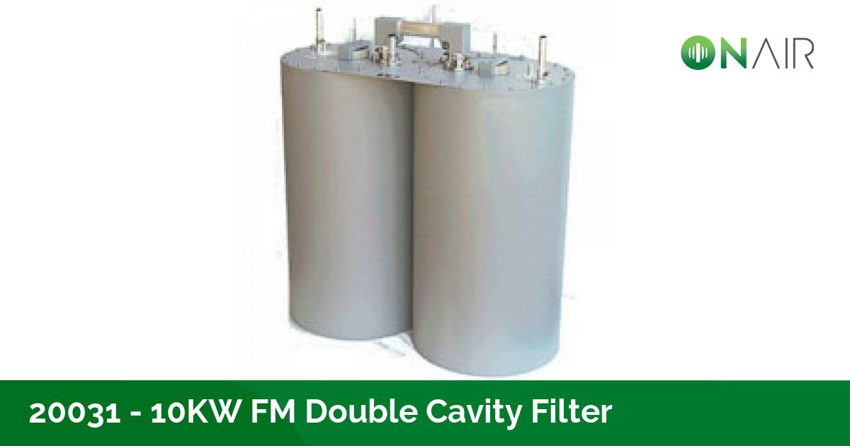 BPF210K 10KW FM Double Cavity Filter Products ONAIR