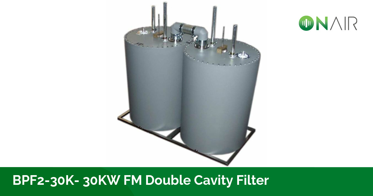BPF230K 30KW FM Double Cavity Filter Products ONAIR