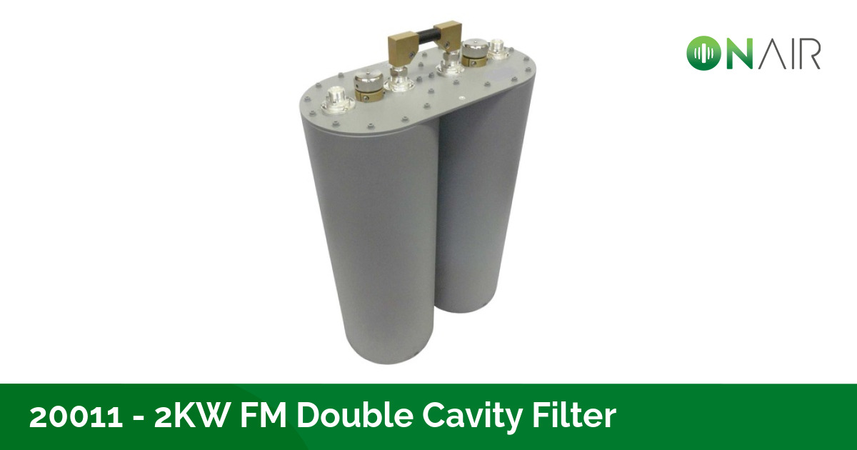 BPF22K 2KW FM Double Cavity Filter Products ONAIR