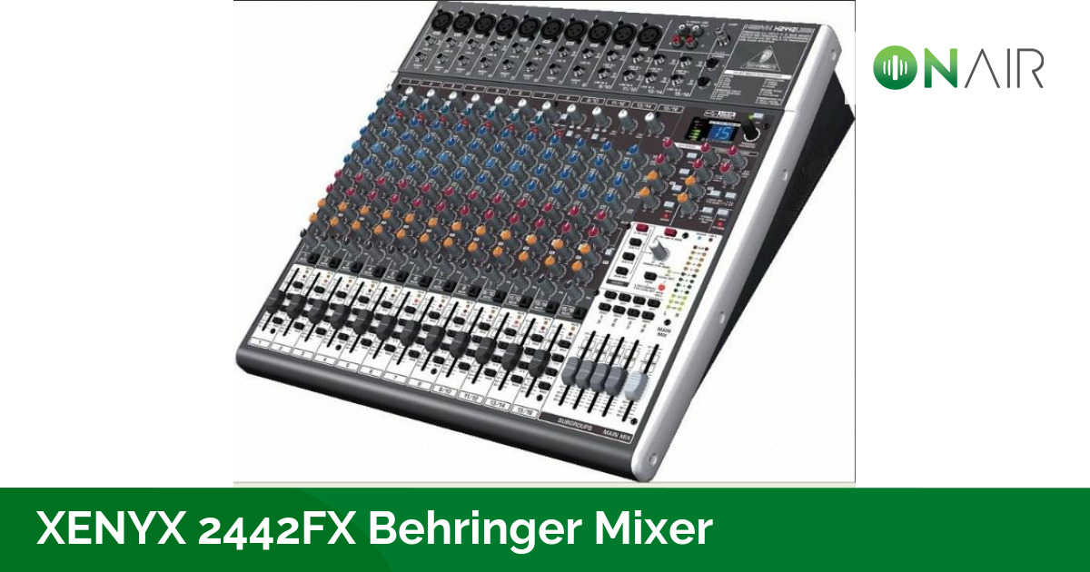 XENYX 2442FX Behringer Mixer - Produk - OnAir