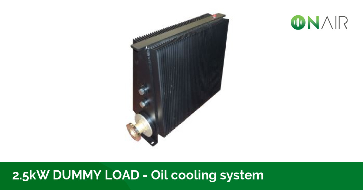 2.5kW Dummy Load - Oil cooling system - Products - ONAIR